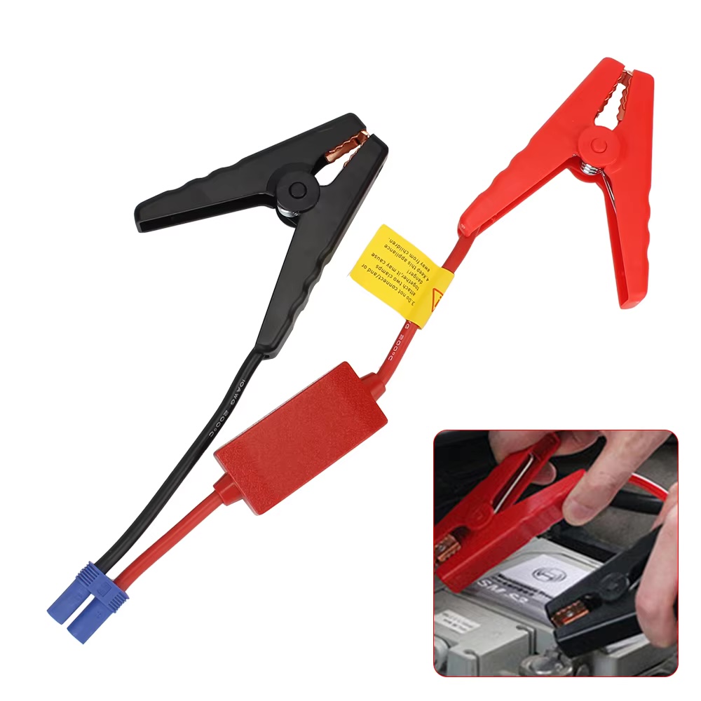 Cable Staple Clip - Zaciski kablowe awaryjne akumulatora z wtyczką