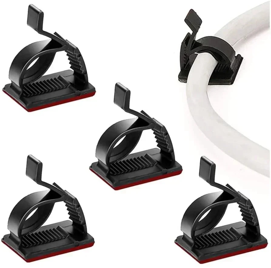 Cable Staple Clip - Samoprzylepny organizer do kabli USB Uchwyt