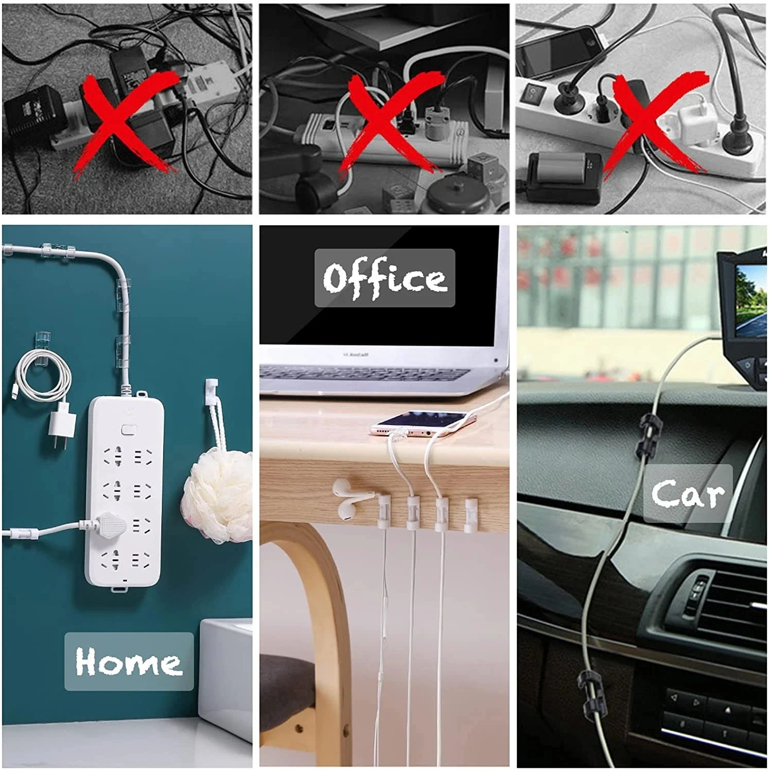 Organizer na kable, uchwyt na  – Cable Staple Clip recenzja i cena