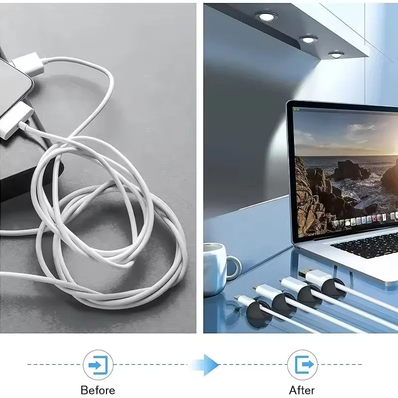 5/50 szt. Klipsy do kabli, org – Cable Staple Clip recenzja i cena