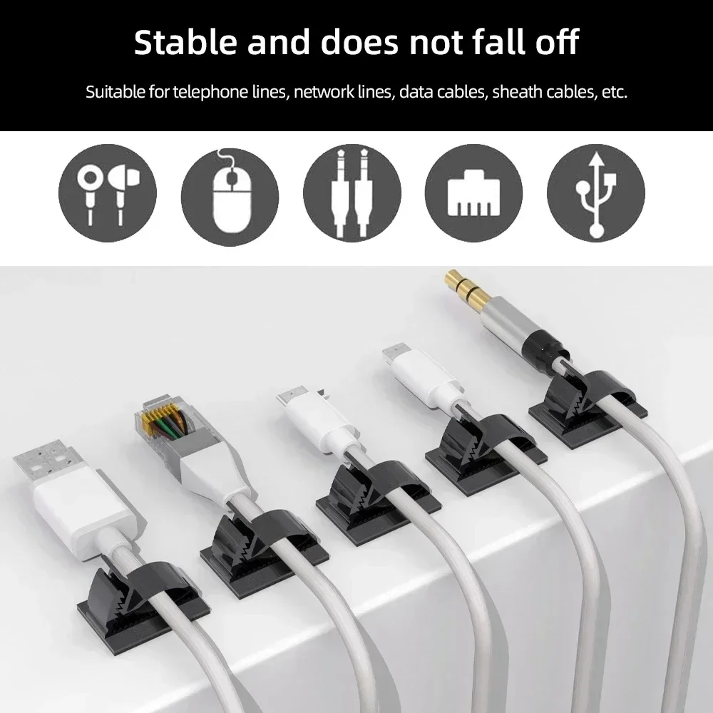 Samoprzylepny organizer do kab – Cable Staple Clip recenzja i cena